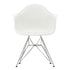 Cadeira de Braços em Plástico Eames DAR / Base Cromada